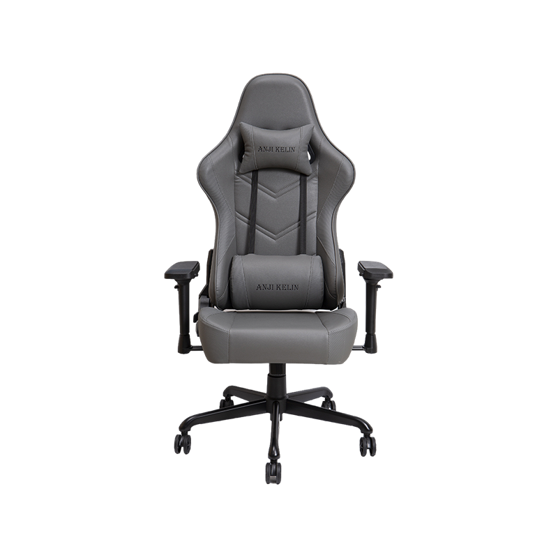 Gray Adjustable Armrest Design High-end Luxury Gaming Chair