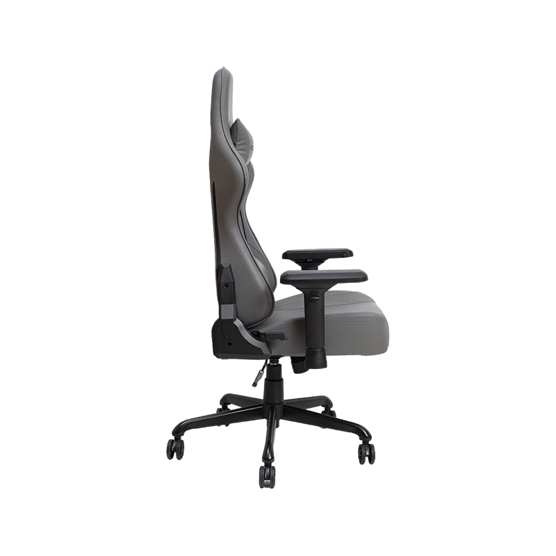 Gray Adjustable Armrest Design High-end Luxury Gaming Chair